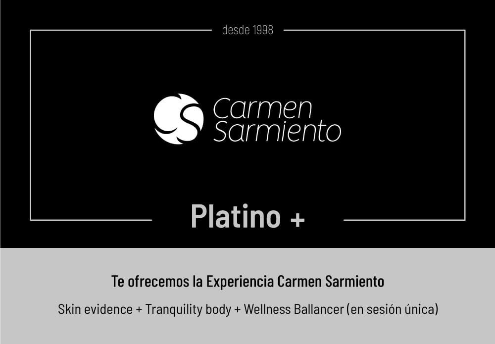 Tarjeta regalo Platino Plus tienda online de  Carmen Sarmiento en Sevilla