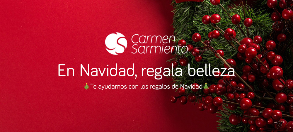En Navidad, regala belleza con Carmen Sarmiento